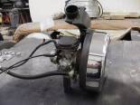 The next series of pics are for the people that want to "Scooterize" their Vulcan 800's and get a lot more power and better mileage to boot.  As you can see the stock configuration has the bike sipping air through a straw.  See how small that hole is? 
