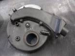 Here's a look at the back of the air filter backing plate.  We need to remove this snorkle. 