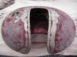 After the decision was made to not use the nacelle on the gas tank some modifications were in order.  Surprised?  Me either!!  